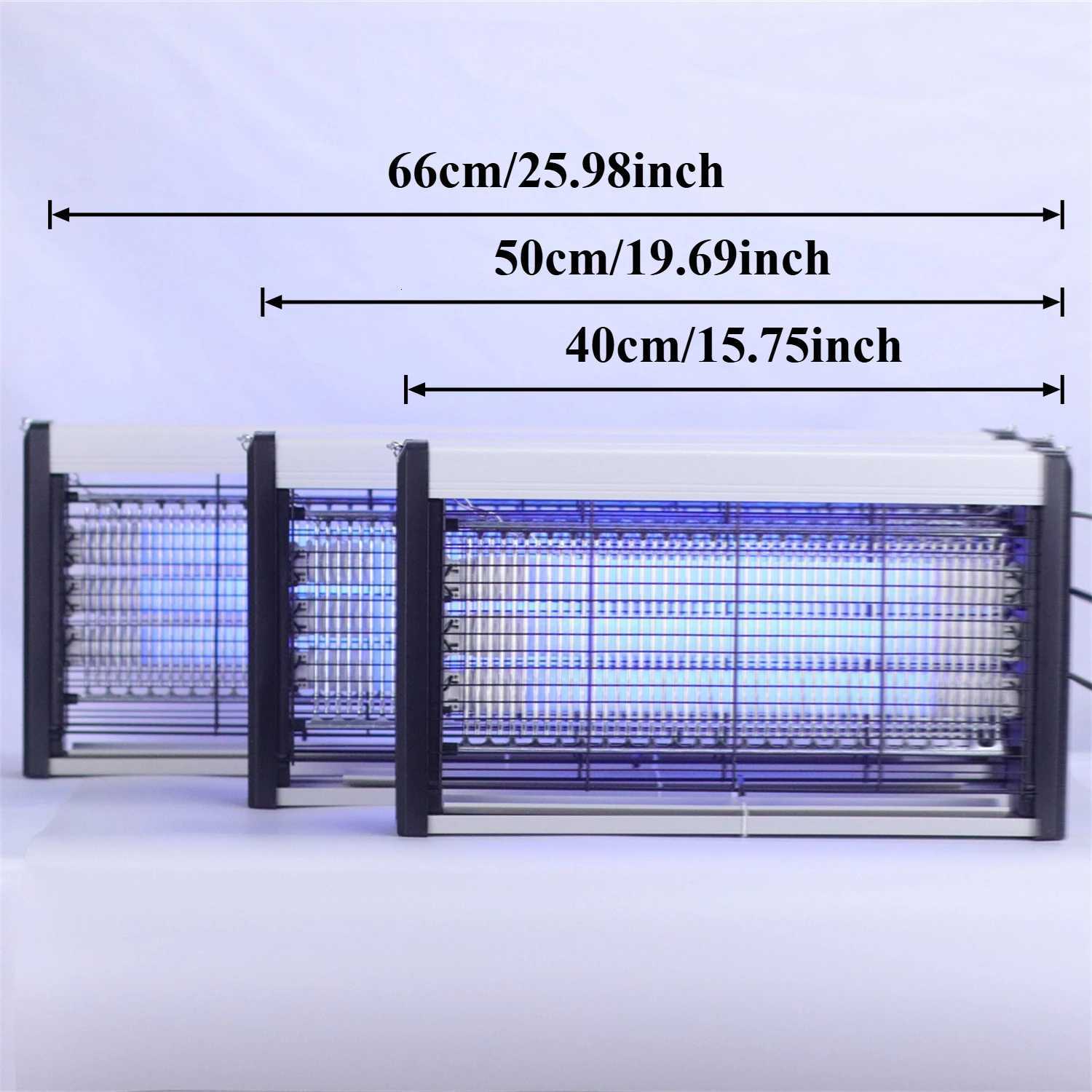 JOYINLED Indoor 3-Tube Mosquito Killer Light Sleek Wall Mount Bug Zapper Lamp with Blue Light for Bedroom Living Room Kitchen H260313