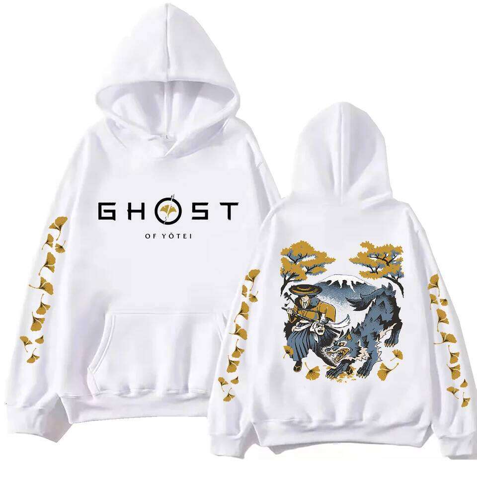 and Ghost of Yotei 2025 Hoodie Men Women Harajuku Game Merch Pullover Tops Sweatshirt Gift Z260314