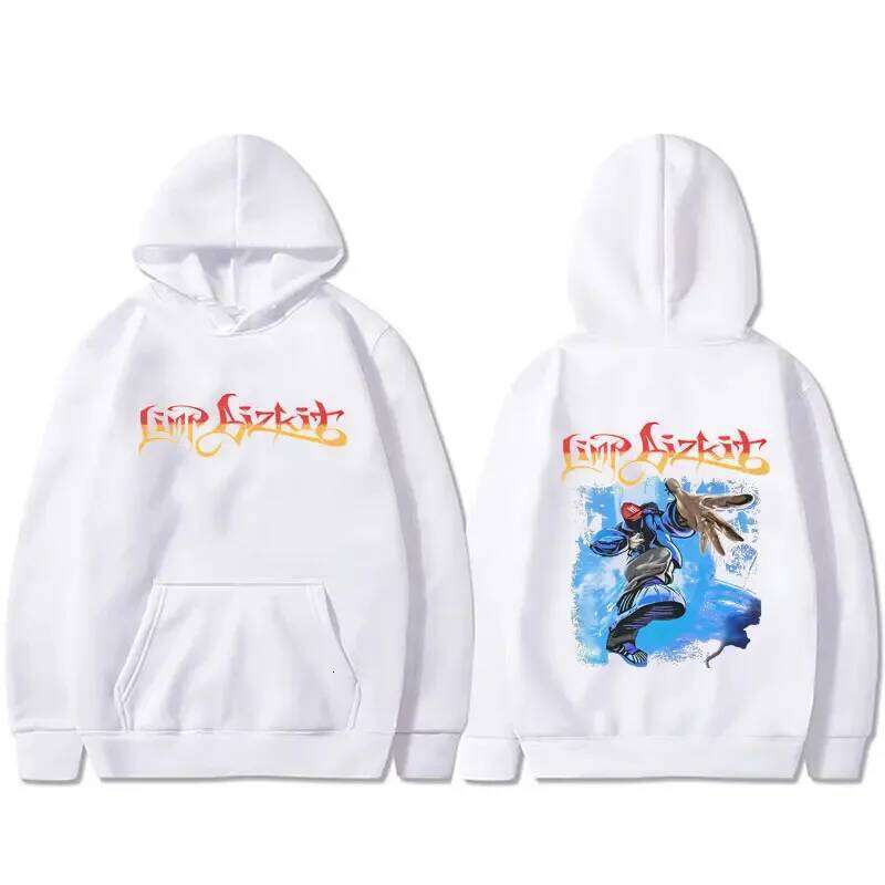 Autumn/Winter Rock Band Limp Bizkit Significant Other Men's/Women's Retro Harajuku Street Wear Men's Fashion Casual Hoodie Z260315