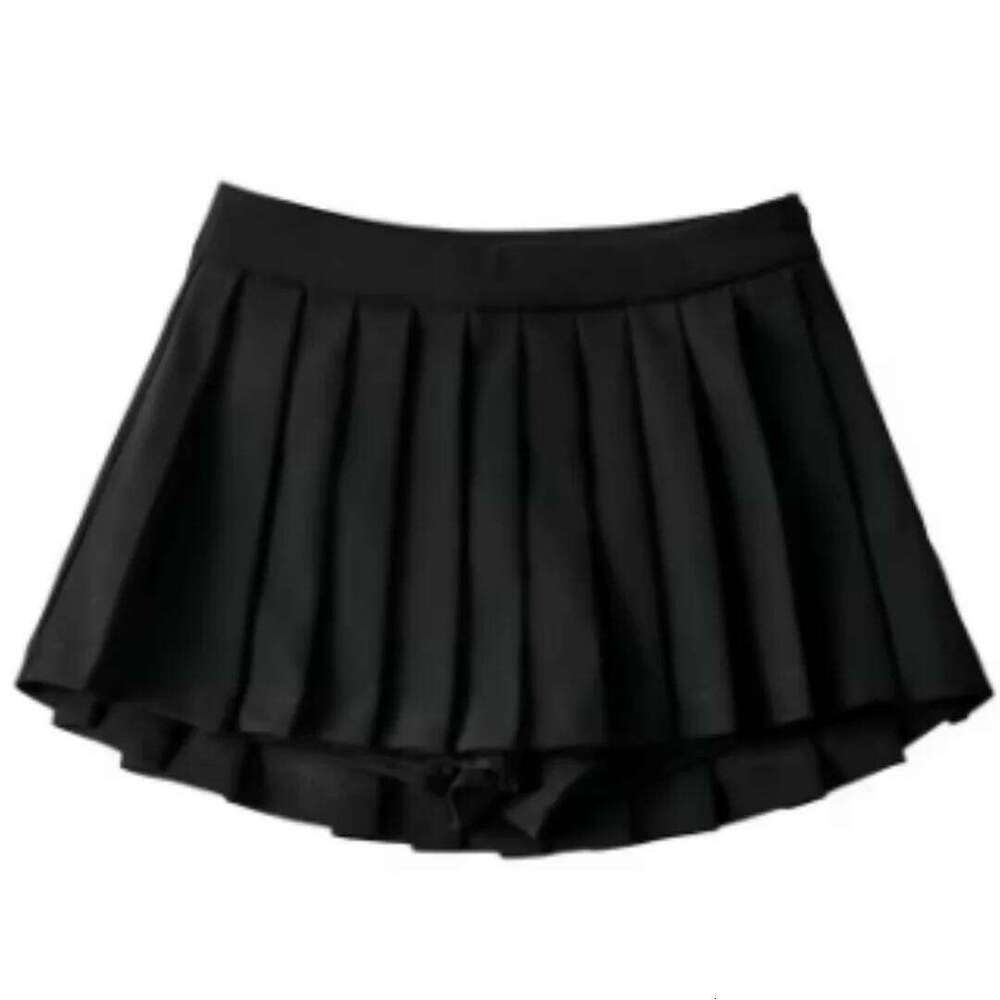 Zoki Sexy Women Pleated High Waist Summer Vintage Mini Skirts Korean Tennis Student White Designed Dance Skirt Z260314
