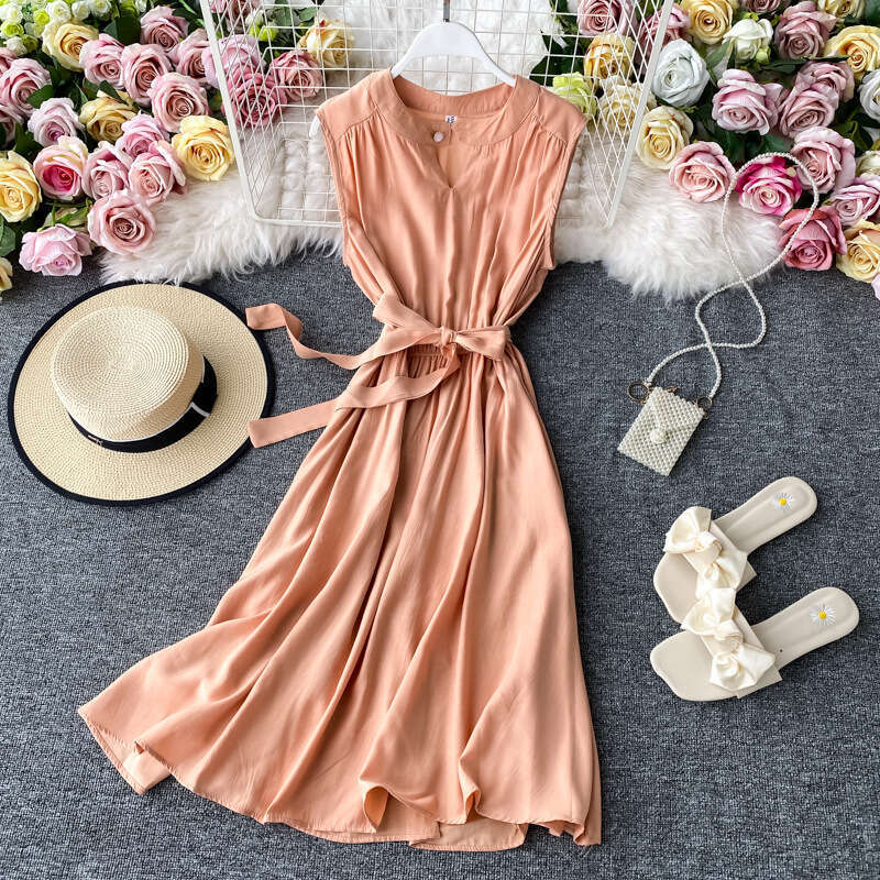 Designer Fashion 2026 New Women's Elegant Goddess Style Socialite Dress Waist Slimming Mature Femininity