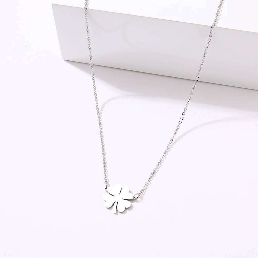 DOTOFI Cr Pendant Necklace For Women Stainless Steel Quality Fashion Jewelry H260312
