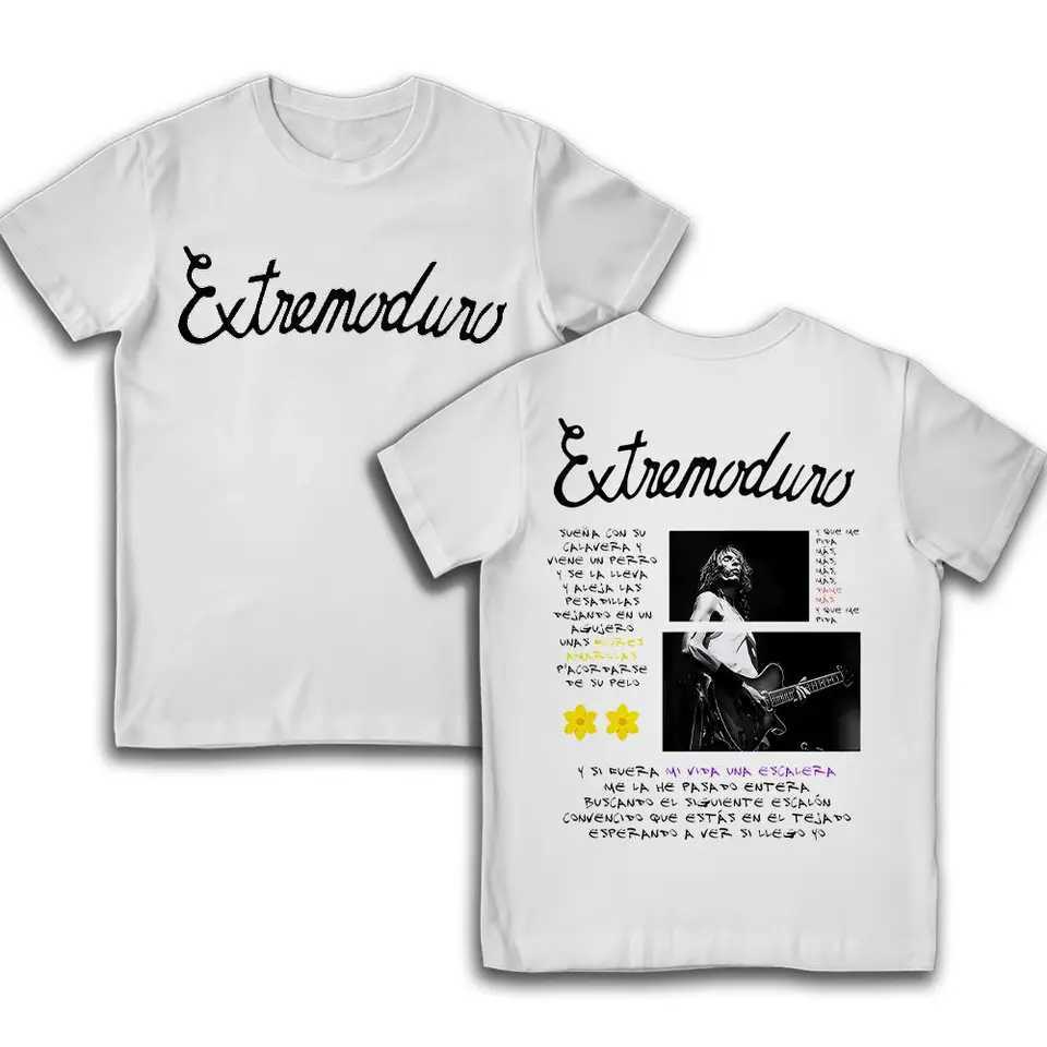 Rock Band Extremoduro 3D Print T-Shirt Summer Mens Breathable Casual Short-Sleeve Shirt Street Hip Hop Loose Crew Neck Top D260313