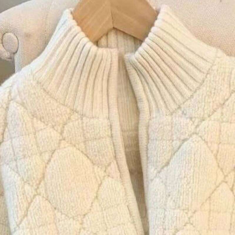 Women's Autumn Winter Tops Coat Long Sleeve Sweater High Neck Slim Loose Leisure Simple Design Fashion Soft Comfortable Niche Z260313