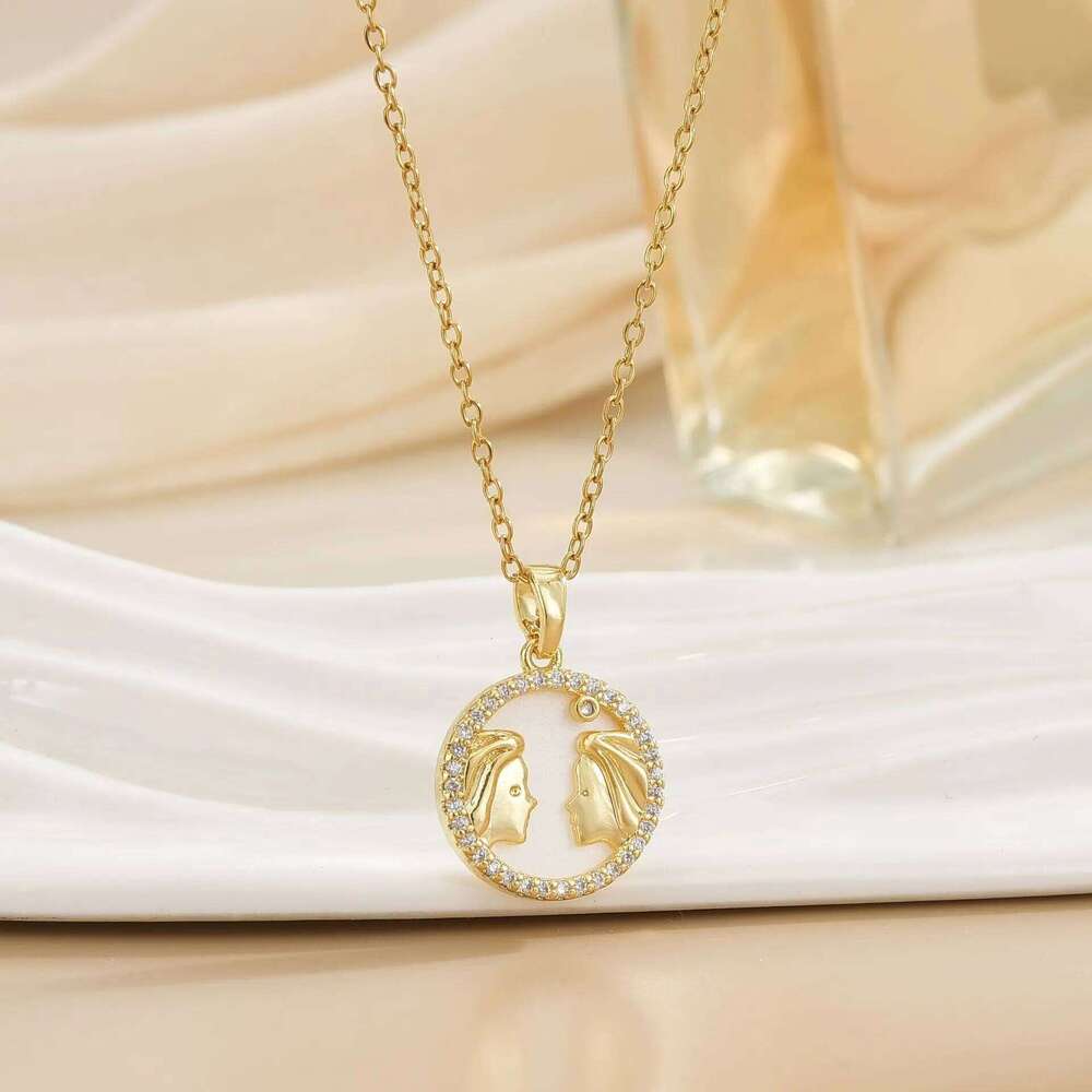 European American Hot-Selling Fashionable and Elegant New Style Titanium Steel Necklace for Women Wholesale from Manufacturers H260312