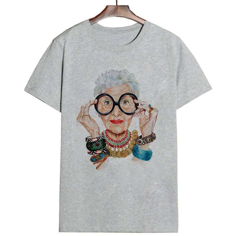 Large Size Women Summer 2021 Print Cartoon Art Loose Casual Harajuku Streetwear Short Sleeve O-Neck Female T-shirt Tops Z260314