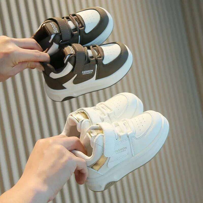 Children's Sports Shoes Spring Autumn Unisex Versatile Kids for Girls High-top Fashion Non-slip Boys Causal Sneakers 26Y0313