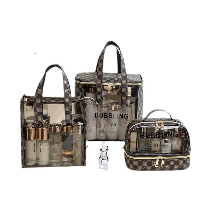 Travel Bag Waterproof Large Capacity For Makeup Organizer For domestic use kitchen bedroom Cosmetic Storage Pouch Toiletry living room