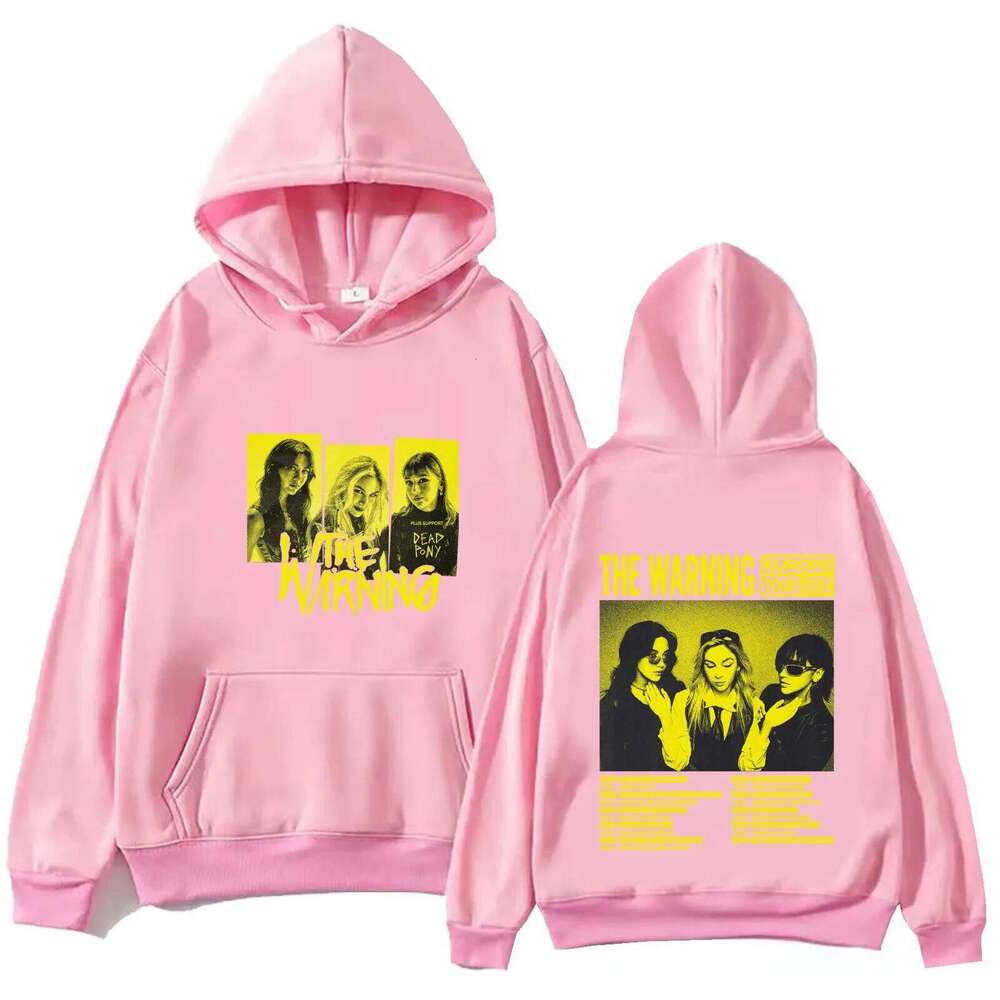 The Warning Tour 2024 Hoodie Music Fans Gift Tops Sweatshirt Unisex Casual Spring and Summer Regular Long Sleeve Z260315