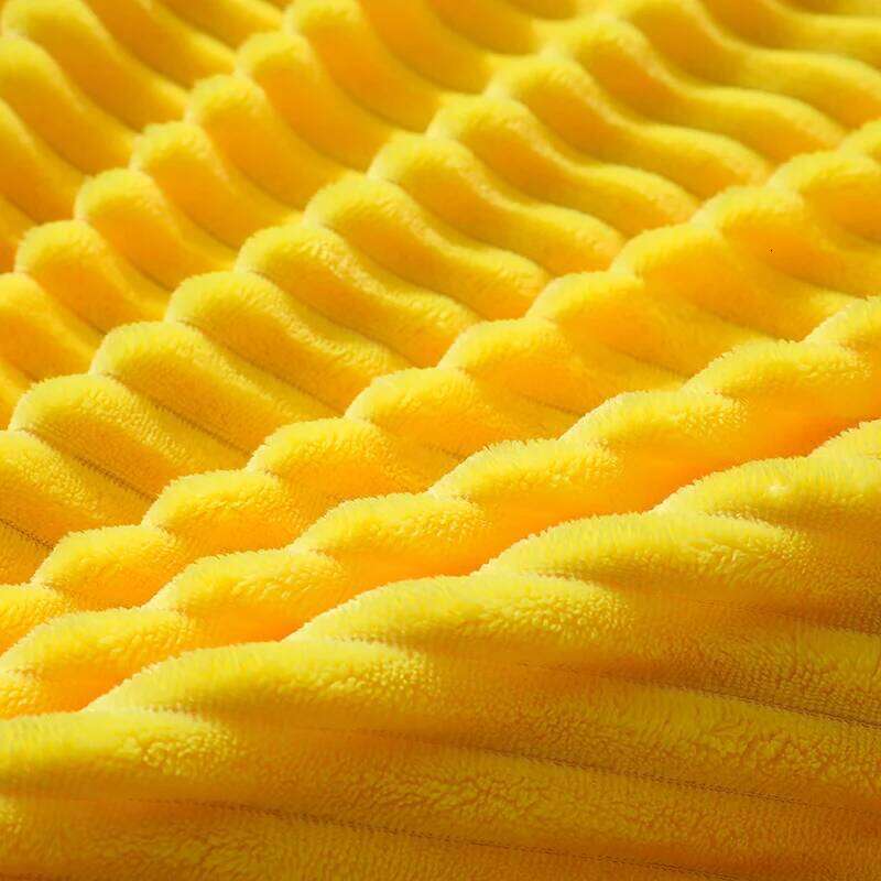 Yellow Color Velvet Duvet Winter Warmth Thick Bedding Set Double Quilt Twin Queen King Comforter Cover 200230cm H260312 - view 6