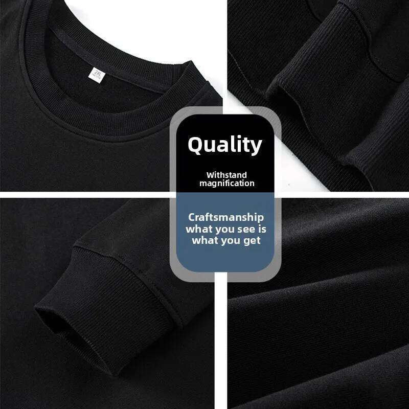 Streetwear Spring Teenagers Hoodies Vegan Noun Definition Protein Question Daily Comfortable Round Neck pullover Retro Men Z260314