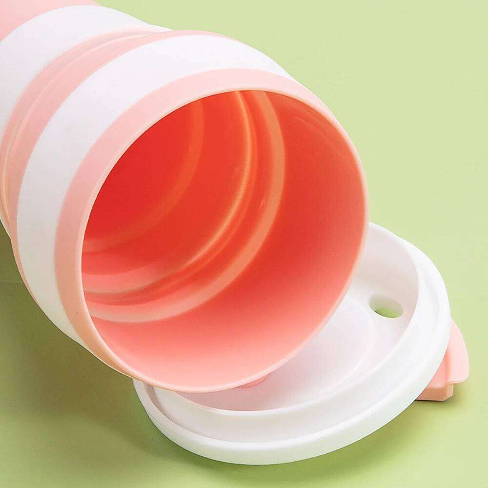 Sport Mug Folding Cup Coffee Foldable Silicon Bpa Free Best Seller Collapsible Travel Food Grade Silicone Minimalist Color Box Z260313