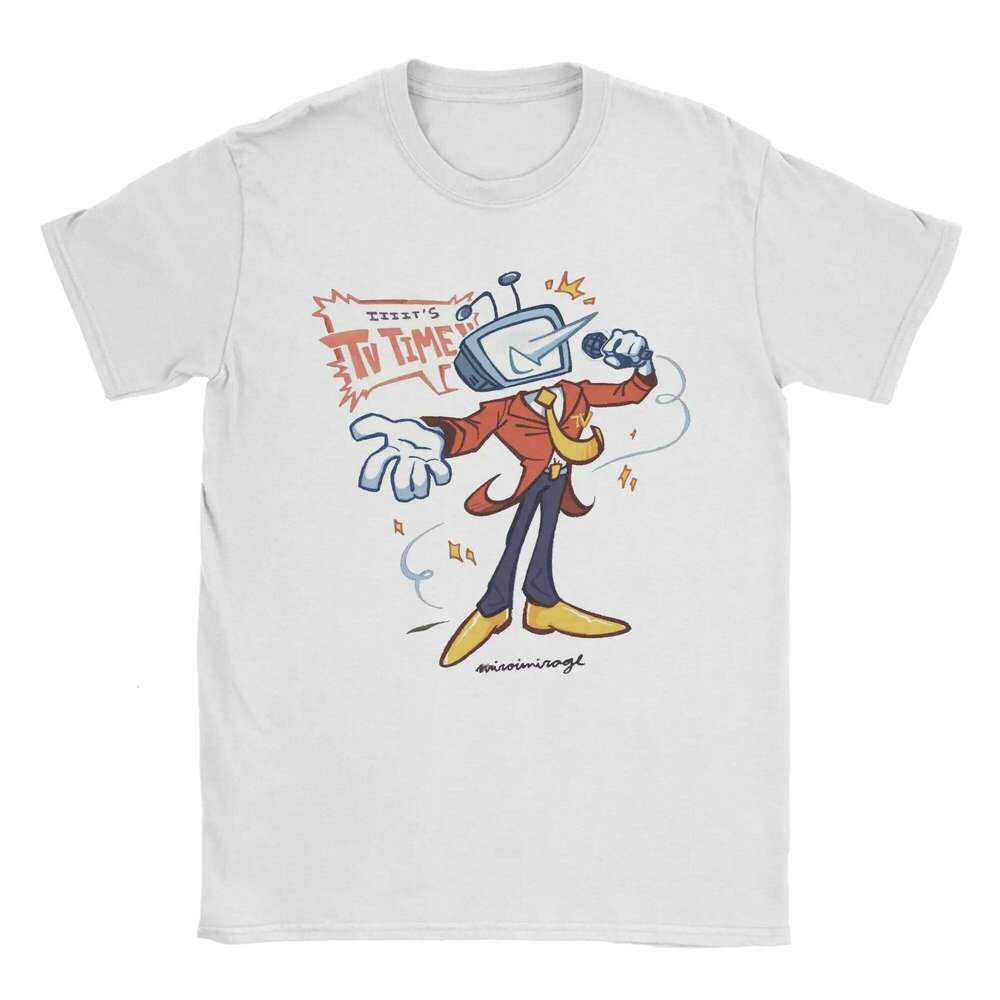 I Love My Girlfriend Mr Tenna T Shirt Summer Deltarune Game Spamton Harajuku T-Shirts Couple Tees Short Sleeve Tshirt Z260314