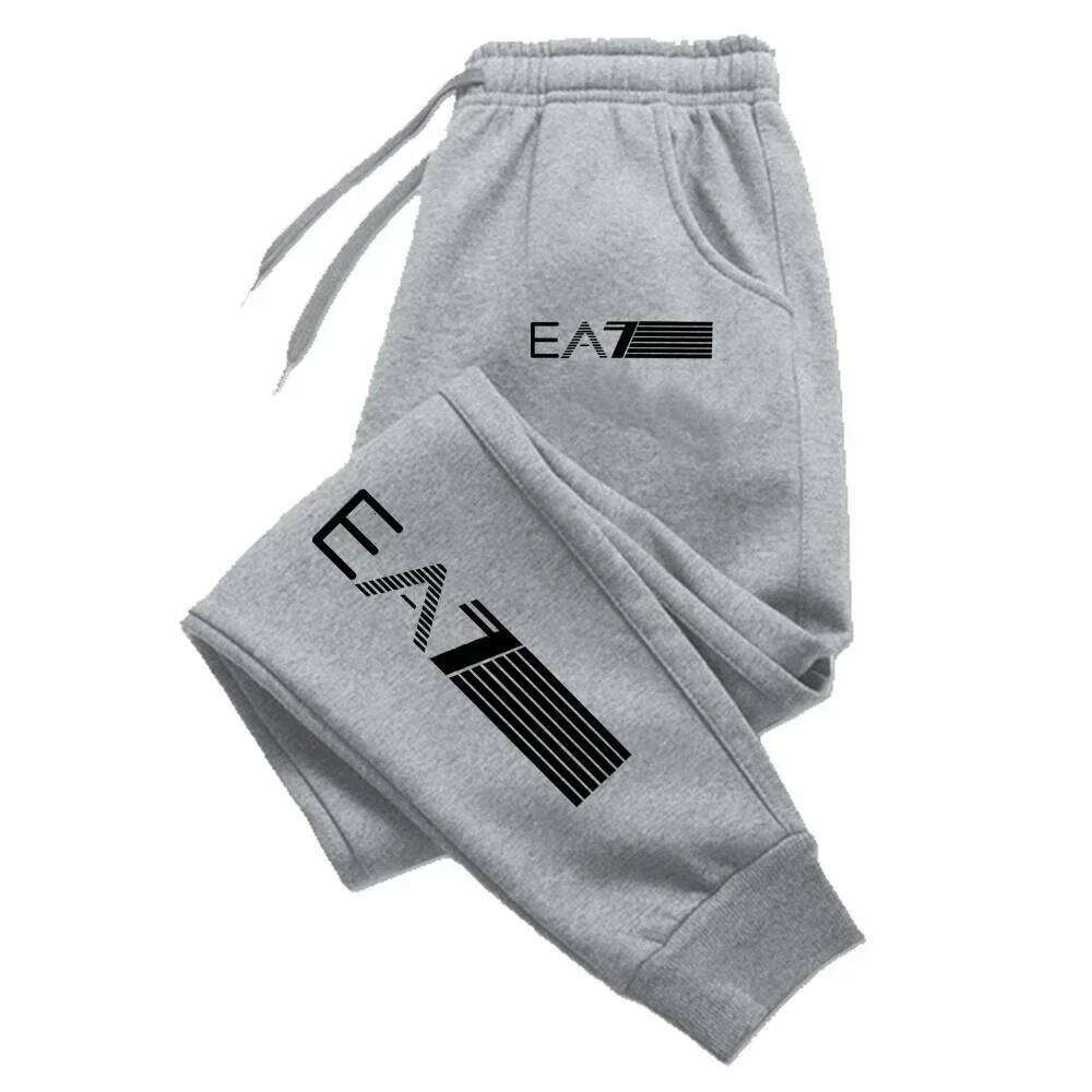 2025 New Trend Men's High Quality Sports Jogging Pants, Harajuku Fashion Street Pants Z260315