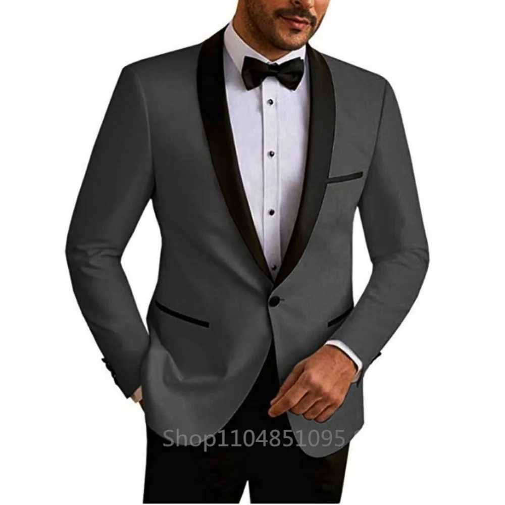 Mens Monochromatic Stand-up Collar Blazer Single Button Casual Slim Fit JaCKet Fashionable Mens CloTHing M260313