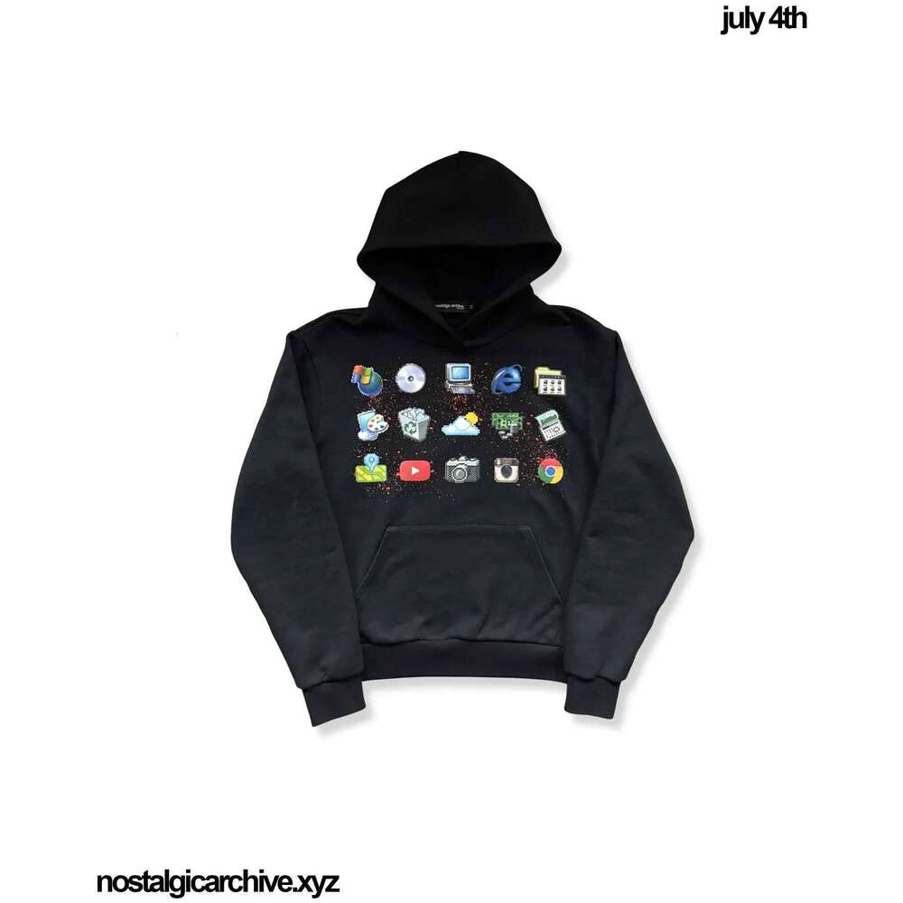 Harajuku Y2k Clothes Sweatshirt Tops Goth Casual Logo Print Hoodies Women Grunge Streetwear Zip UpOversized Hoodie Men Clothing Z260315
