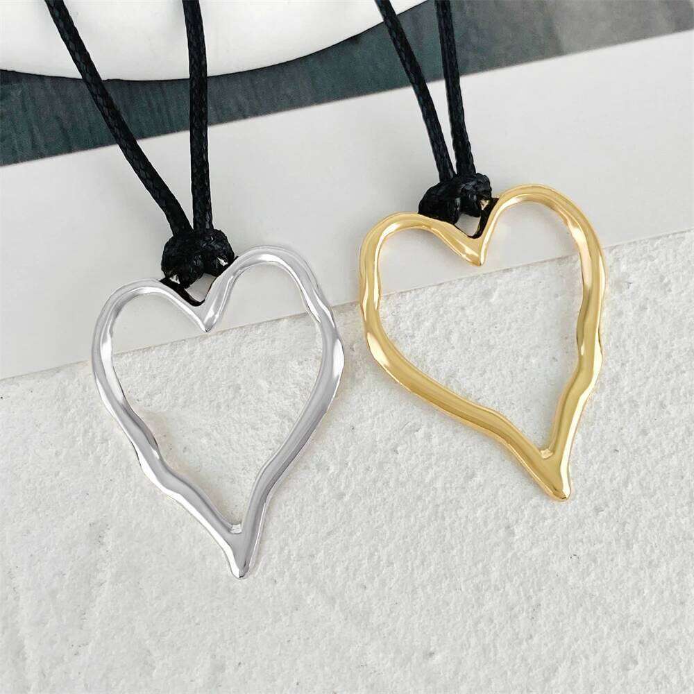 Fashion Geometry Necklace 1pc Zinc Alloy Pendant for Men and Women Jewelry Design Trendy Festival Gift Decoration Sweater Clothe H260312