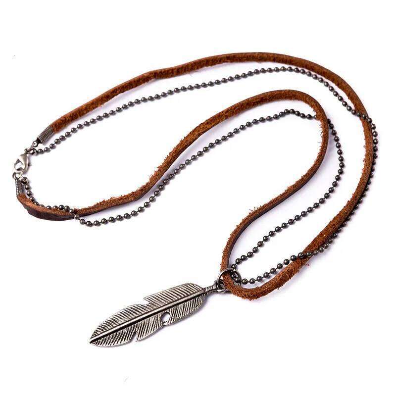 Tribal Surf Boho Necklace, Tiger's Eye Black Onyx Mens Necklace H260312