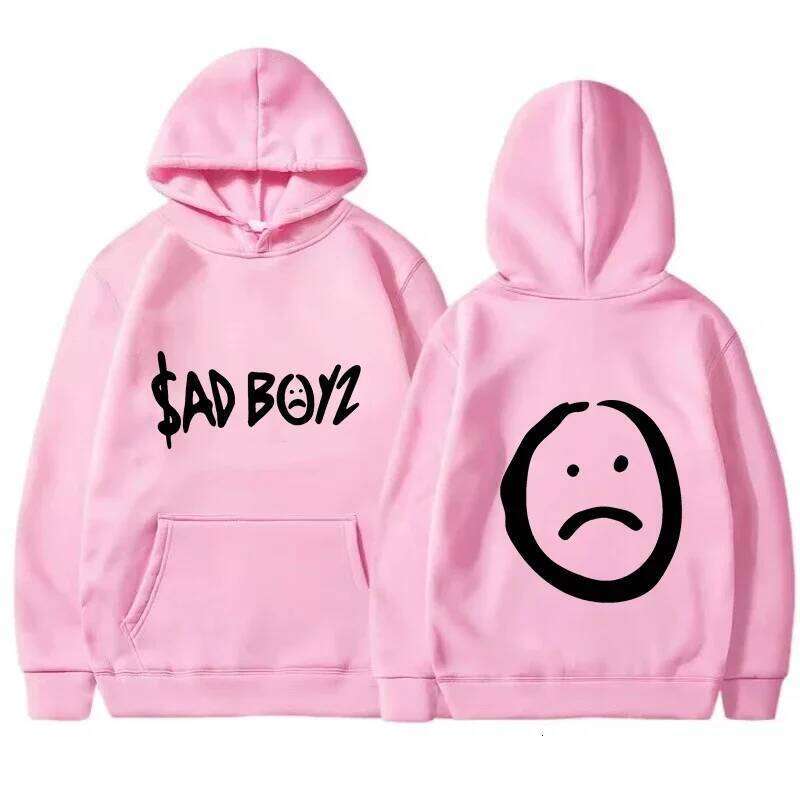 New Junior H Sad Boyz Printed Hoodie World Tour Merch Long Sleeve Streetwear Men Women Hooded Sweatshirt Hip Hop Male Clothes Z260315