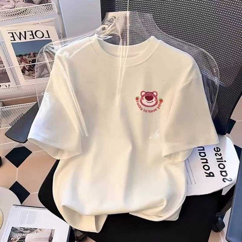 T-shirts White Children's Short Sleeve T-Shirt Pure Cotton New Style for Big Kids Girls Summer Half Sleeve Children's Clothing Top T-Shirt