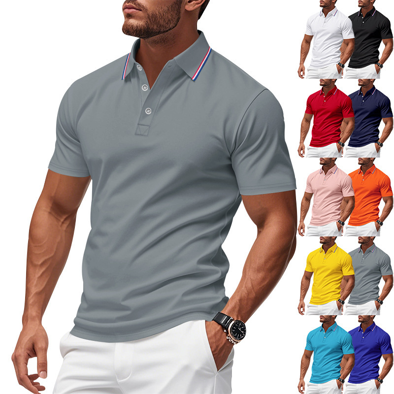 Foreign Designer Hoodie Designer Shirt Summer Men's Casual Business Golf Polo Quick-dry Polo Shirt Short Sleeve Polo Shirt Men's T-shirt New