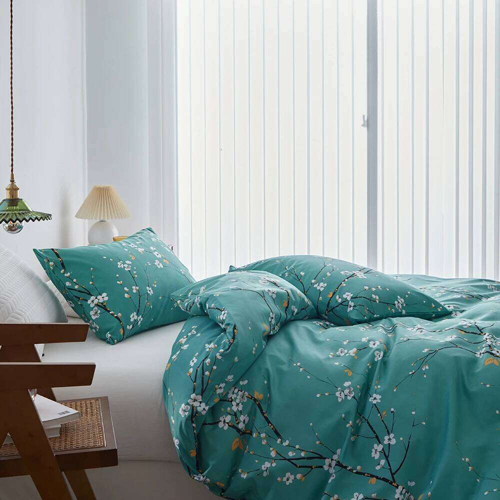 Duvet Bedding Set Twin Full Queen King Size 135x200 Nordic Quilt Cover 240x220 Double Single Floral Bed Linen 200x200 H260312 - view 4