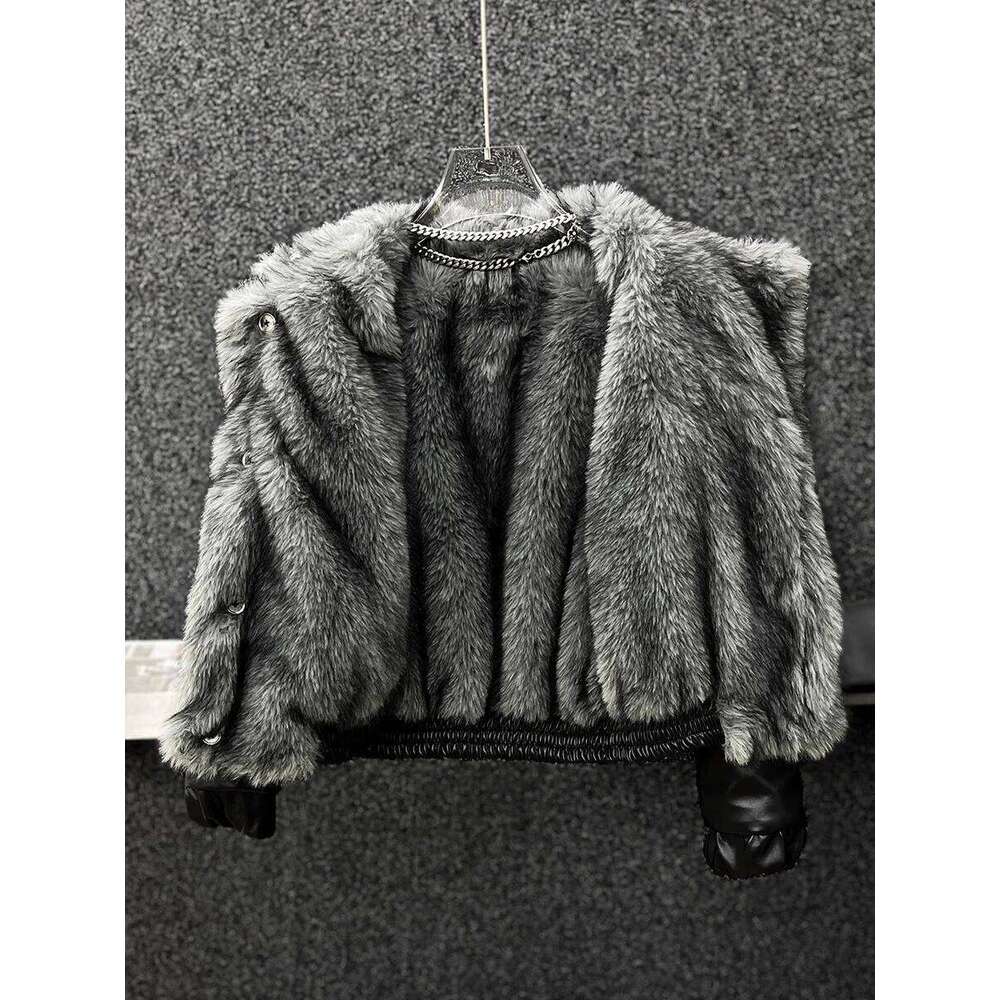 Men's 2025 Winter New Thickened Warm Motorcycle Eco-friendly Double-sided Wear PU Jackets Faux Fur Integrated Coats Z260313
