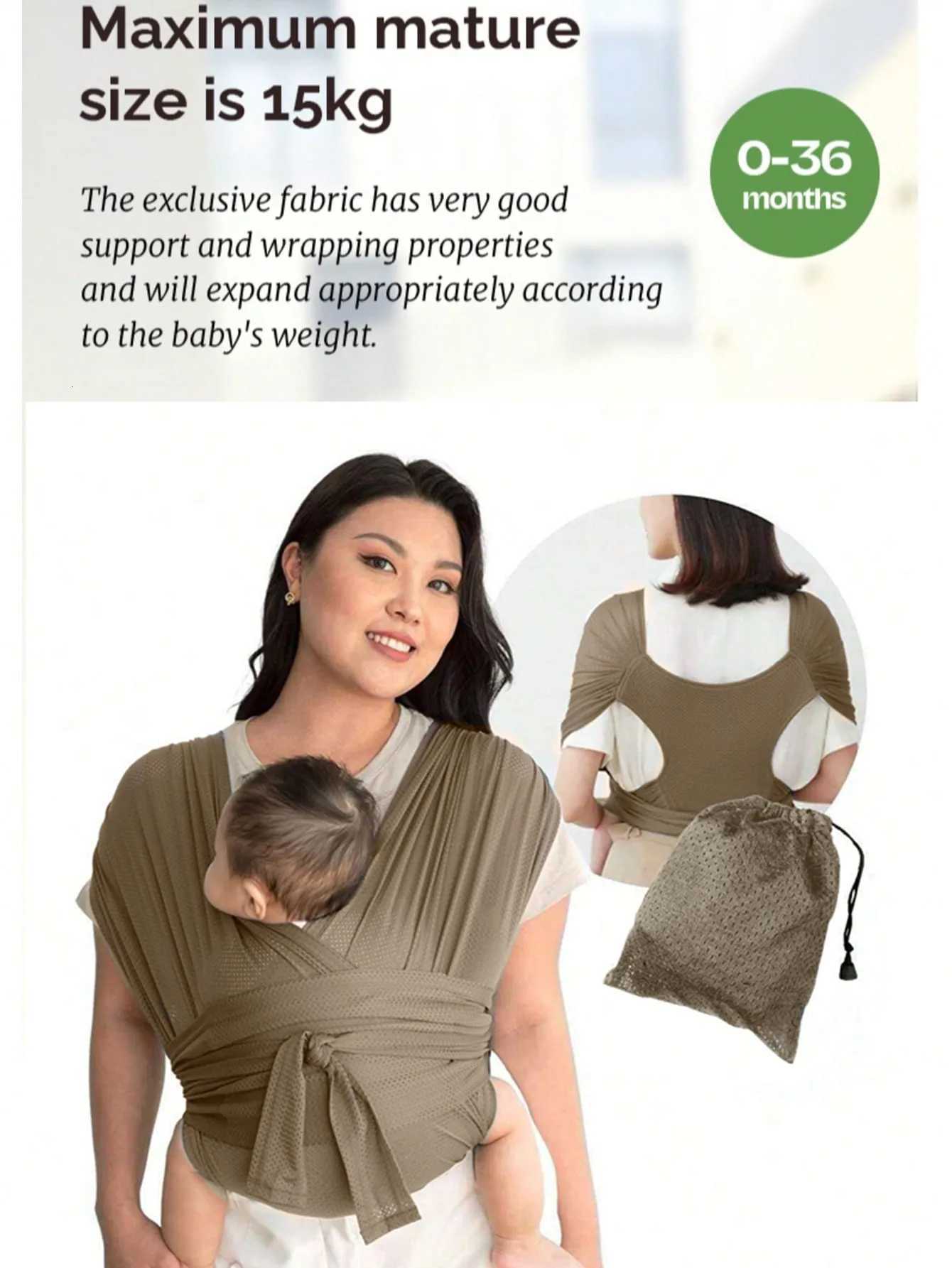 Minimalist X-Shaped Baby Sling Multifunctional Back Towel Easy Carry Wrap Slings Simple Children Carrier New X260313