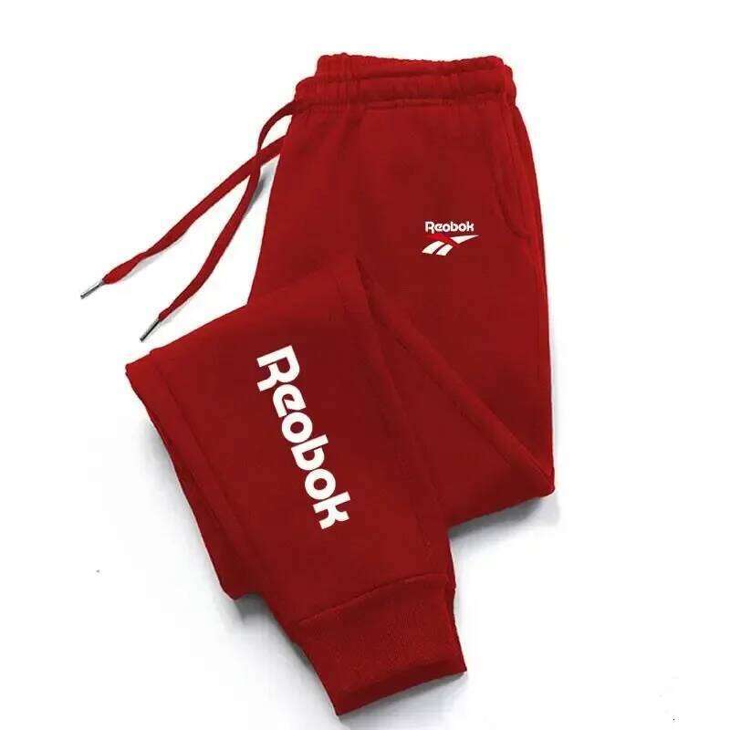 2025 Men's Leggings with Loose and Versatile Drawstring Sweatpants American Printing Pattern Sports Casual Solid Color pants Z260315