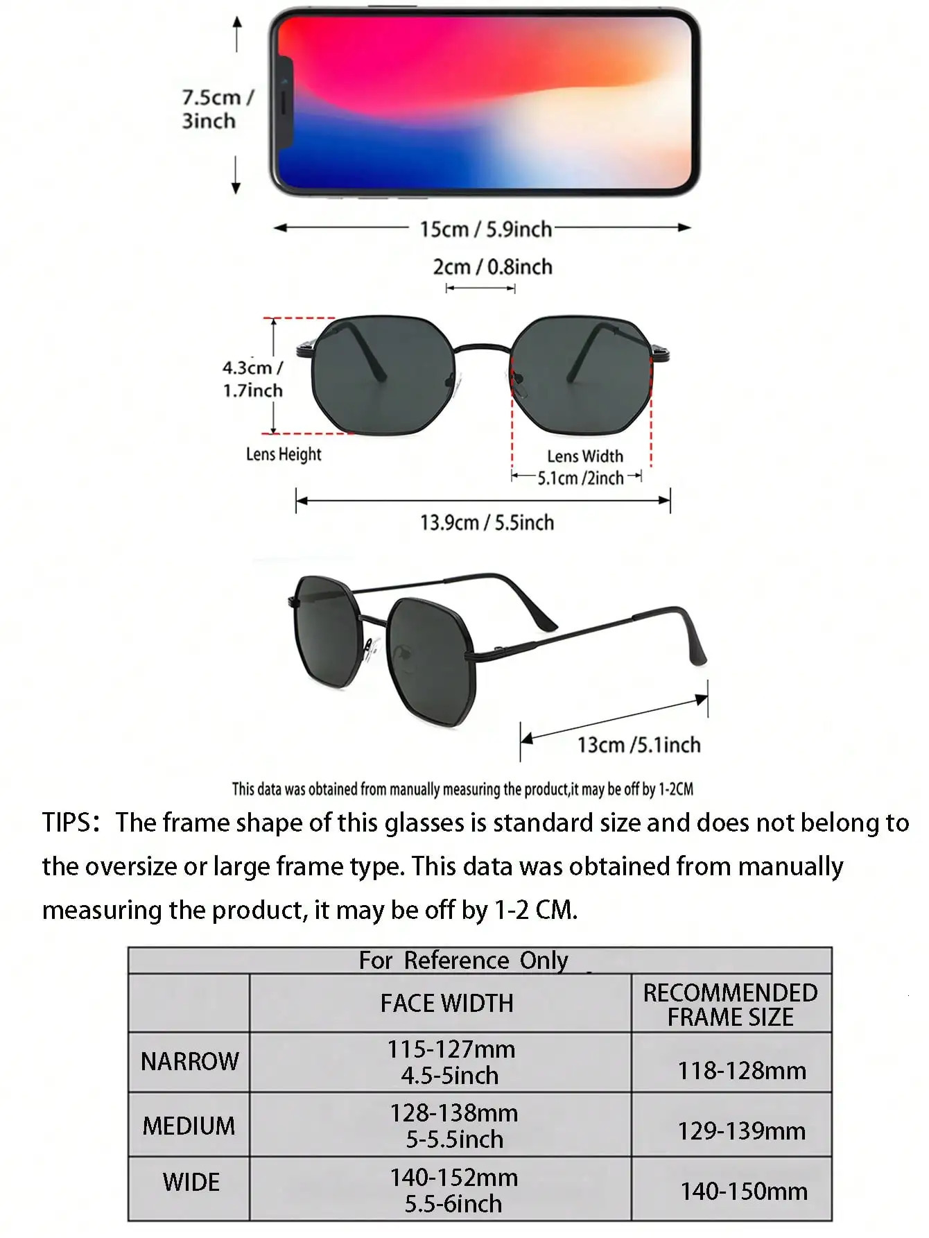 1/2 PCS Unisex Irregular Metal Frame Sunglasses Temperament Fashion Glasses For Outdoor Travel Driving Daily Life Accessories 260312