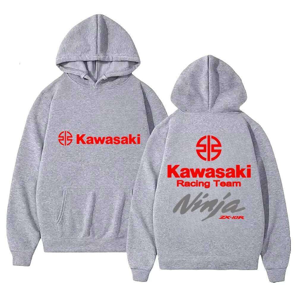 Motorcycle autumn winter men's women's casual sports pullovers, printed wool hoodies, and hip-hop sportswear Z260314