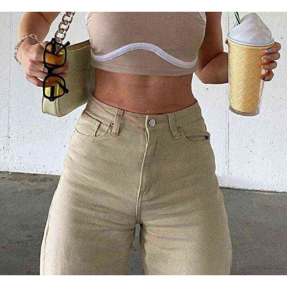 Fashion Loose Jeans For Women High Waist Stretch Wide Leg Femme Trousers Casual Comfort Denim Mom Washed Jean Pants 211111 Z260312