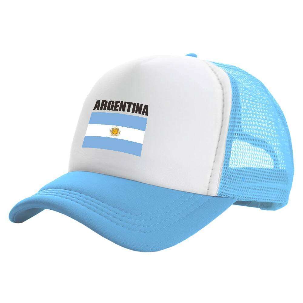 Trucker Men Argentina Hat Baseball Cap Cool Summer Unisex Mesh Net Caps Z260313