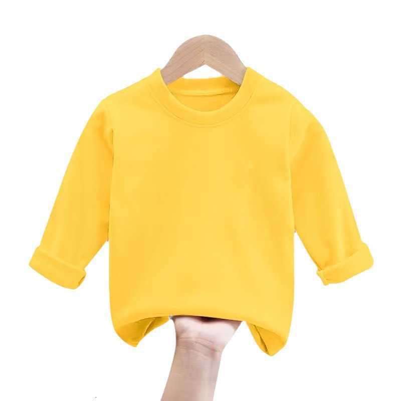 Women's T-Shirt Spring and Autumn Children's Solid Color Long Sleeve Half Turtleneck Top Simple Baby Base T-Shirt Boys' and Girls'