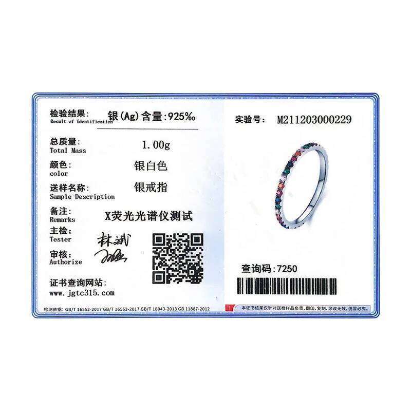 Modian Rainbow CZ Finger Rings for Women Stackable Slim 4 Color Wedding Engagement Band 925 Sterling Silver Fine Jewelry 2021 H260312