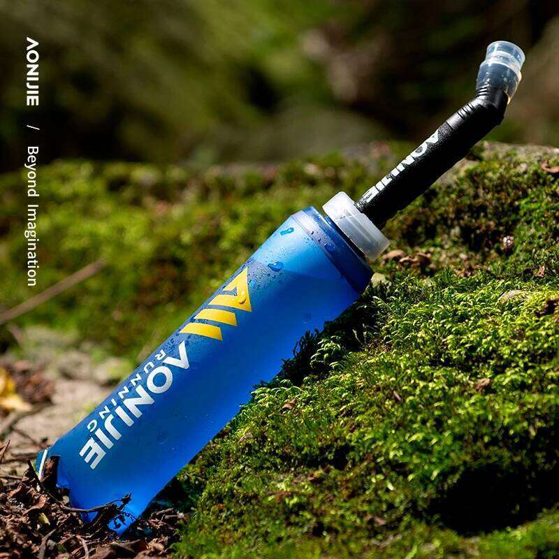 AONIJIE Newest SD30 2PCS 250ml 500ml Soft Water Flask Folding Collapsible Bottle TPU BPA Free For Running Bag Wa Z260313