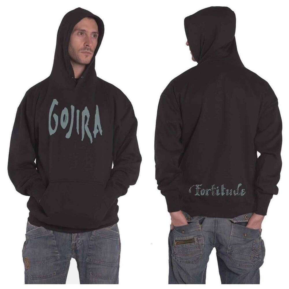 Gojira Fortitude Faces Hoodie 2026 Hoodies Autumn Winter High-end Luxury Unisex Style Z260314