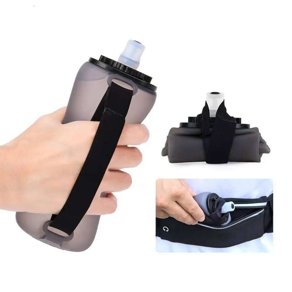 Comfortable Grip Leak-Resistant Portable Outdoor Sports Water Bottle For One-Hand Use While Jogging Or Cycling Foldable Z260313