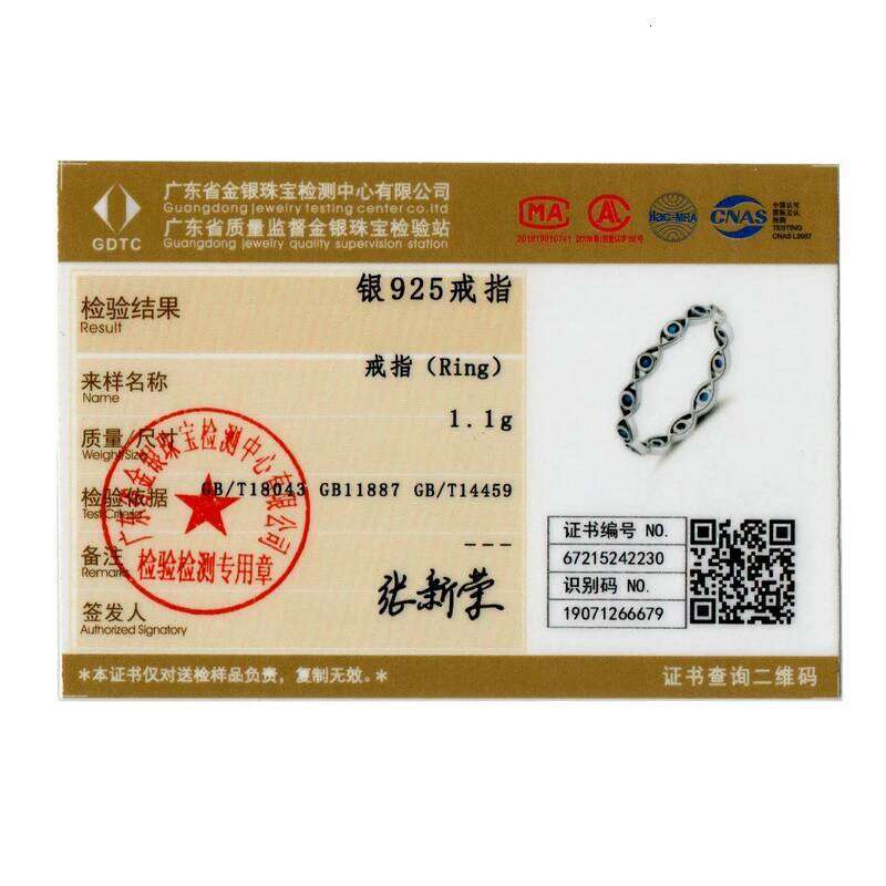 WOSTU 925 Sterling Rings Zircon Simple Lucky Eye Finger Ring For Women Elegant Silver Jewelry Gift CTR212 H260312