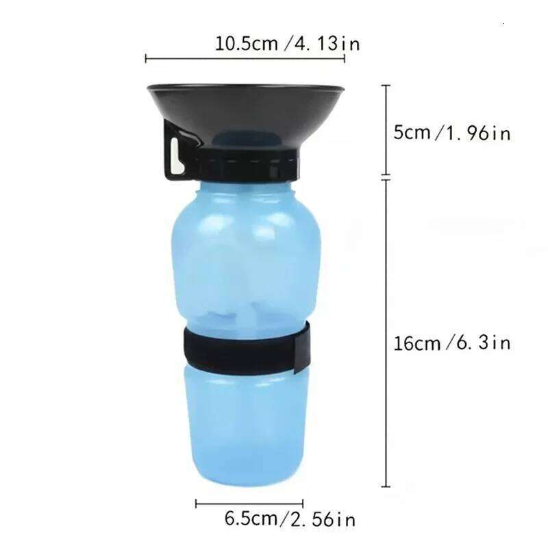 DJH Out Walking Portable Bottle Dog Drinking Cup Cat Pet Water Feeding Supplies 26W0313