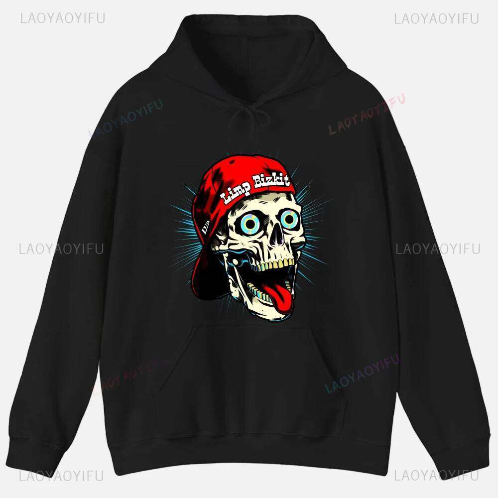 Limp Bizkit Printed Unisex Tops Plain Long Sleeve Sweatshirt Men Clothing Graphic Streetwear Quality Hoodie Autumn Custom Funny Z260315