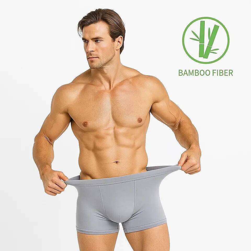 5 Packs Bamboo Boxers Man XL XXL XXXL XXXXL 5XL 6XL Plus Size Underwear Men Flat Feet Gym Shorts Panties Black Underpants Gifts