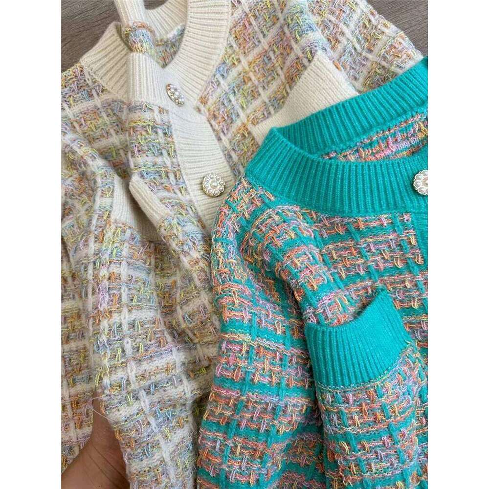 Korean Vintage Sweater Cardigan Women Crop Tops Knitwear Autumn Winter Long Sleeve Single-breasted Stylish Chic Ladies Jumpers Z260313