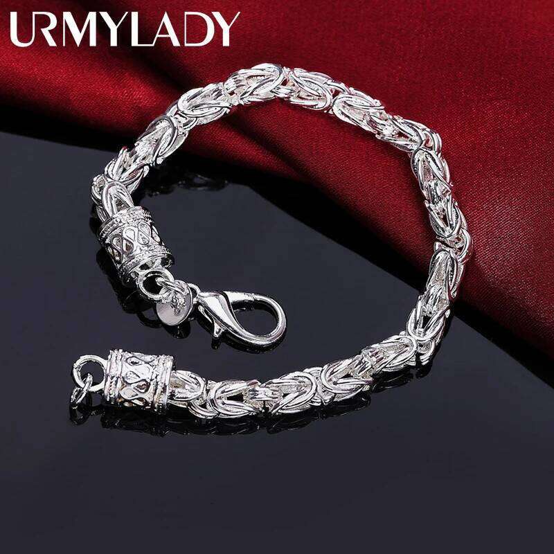 High quality 925 sterling silver Bracelet for woman man luxury Wedding party Christmas Gifts fashion fine Jewelry temperament Z260313