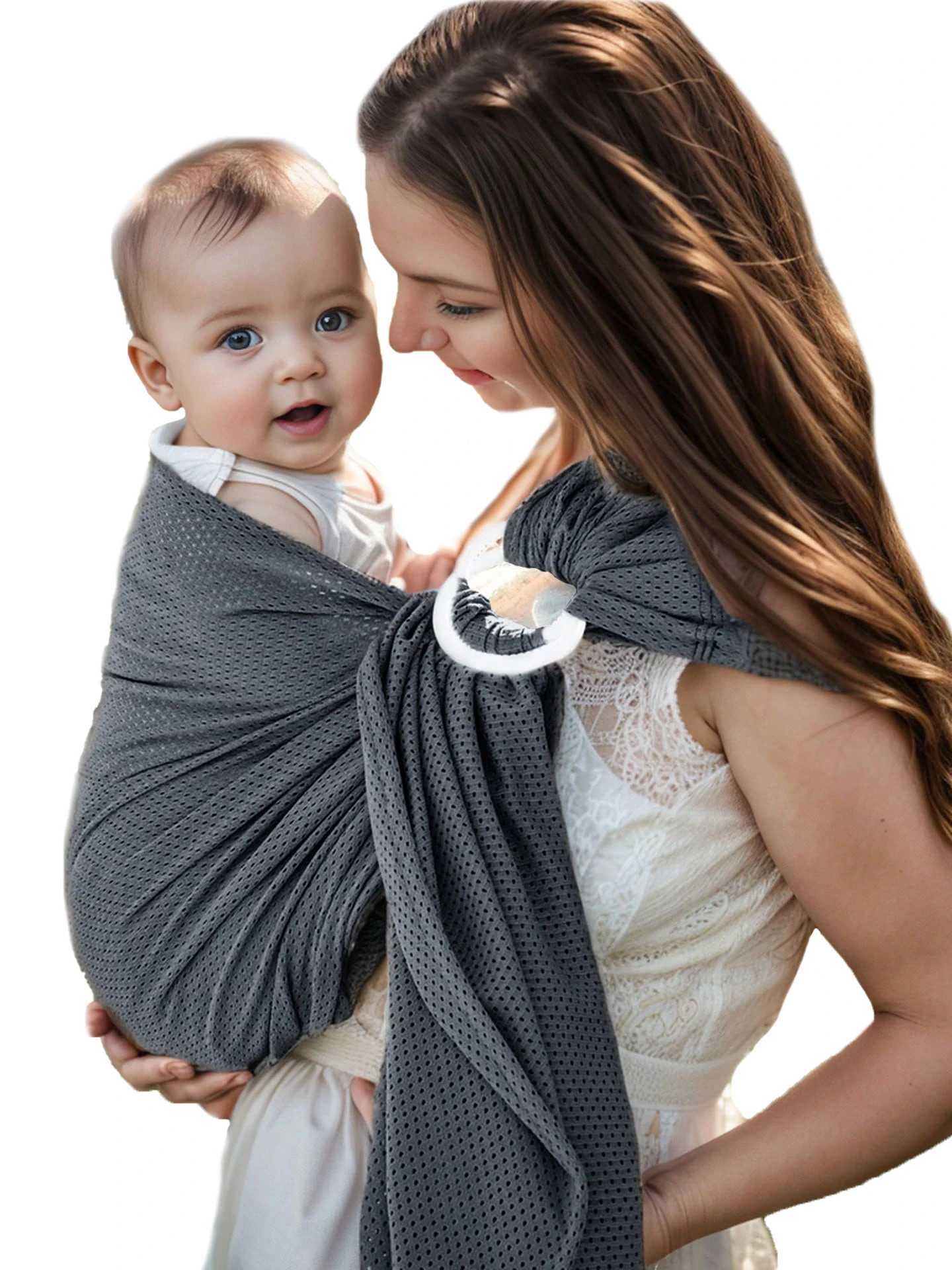 Ergonomic Sears Double-Ring Baby Carrier Adjustable Front-Facing Mesh Breathable Child Outing Backpacker Infant Carrier Straps X260313