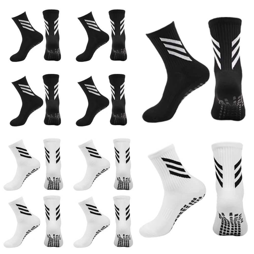10 Pairs Football Socks Mens Sports Socks Non-slip Silicone Base Rugby Tennis Volleyball Womens Yoga Socks D260313
