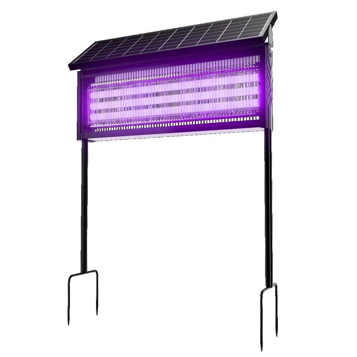 JOYINLED 20W/40W Electric Fly Killer Solar Rechargeable Mosquito Zapper Waterproof Outdoor Insect Killer Patio Garden Backyard H260313