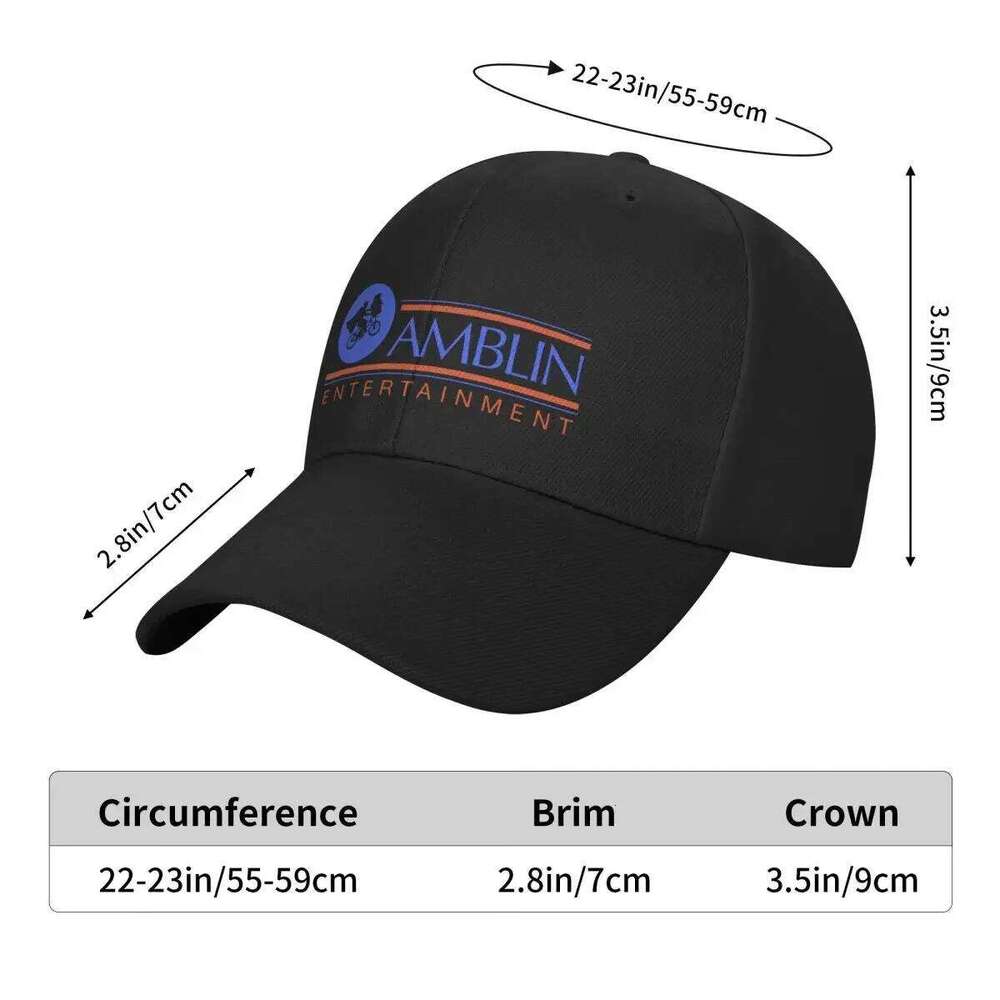 Amblin Baseball Cap men's big size Thermal Visor sun hat Luxury Woman Men's Z260314