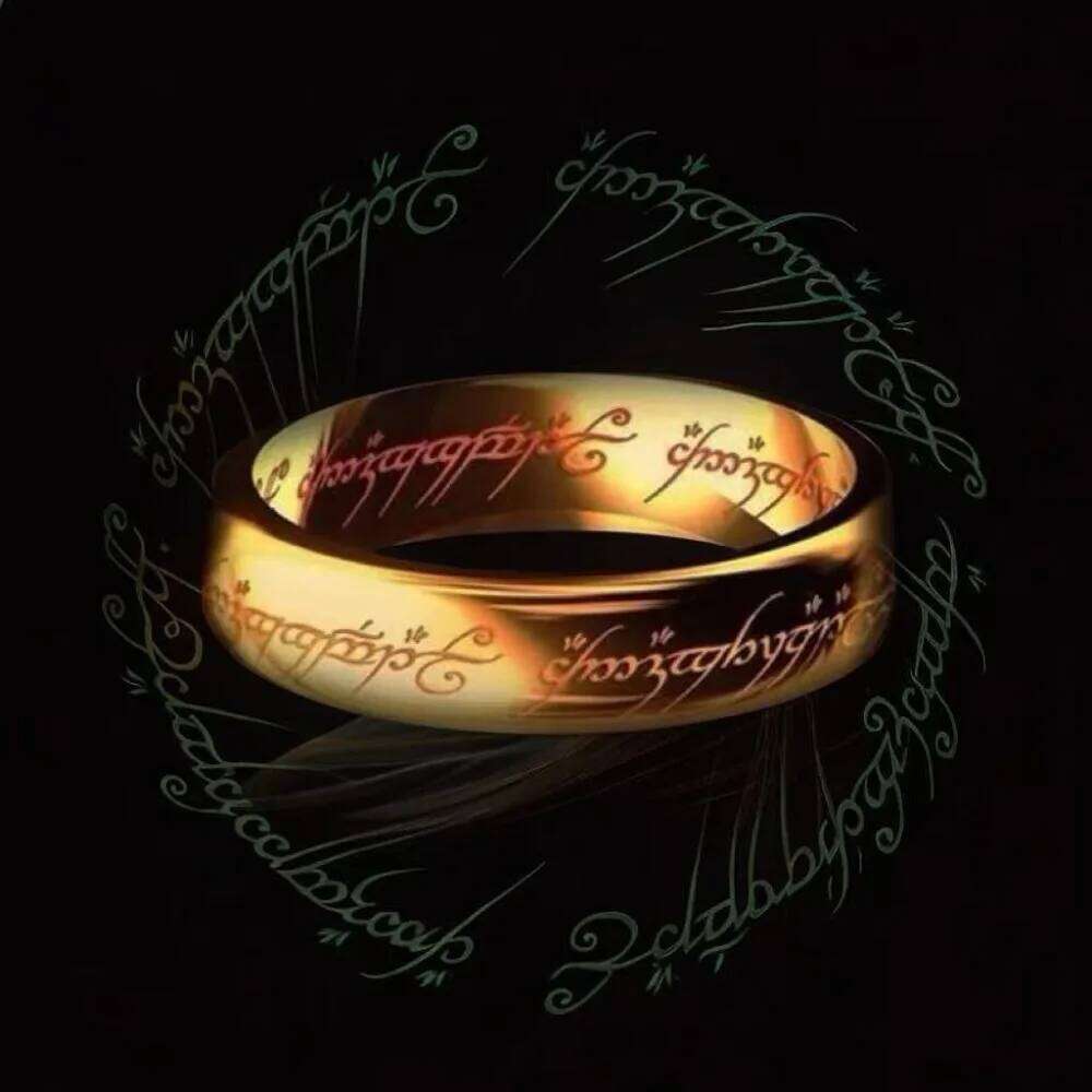 Language Stainless Steel Rings for Unisex Fashion Accessories Jewelry H260312