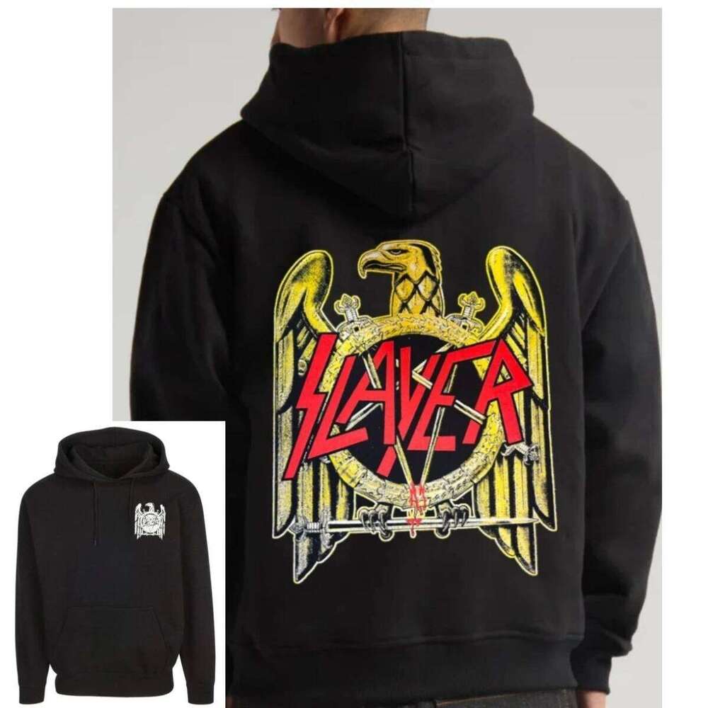 Slayer American Thrash Metal Band Men's Hoodie Multiple Variations 2026 Hoodies Autumn Winter High-end Luxury Unisex Style Z260314
